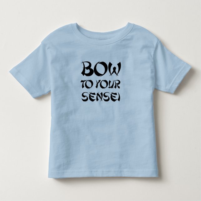 BOGEN ZU IHREM SENSEI T - Shirt (Vorderseite)