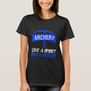Bogenbogenpfeile greifen eine Idee des SportBogens T-Shirt