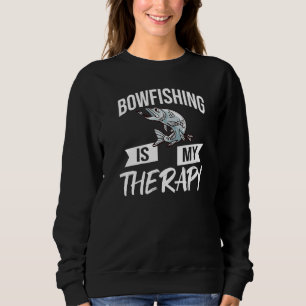 Bogenfischen Bogenlichter Pfeile Armbrust Bogenfis Sweatshirt