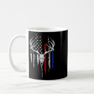 Bogenjagd Amerikanische Flagge Usa Bogen Weißwedel Kaffeetasse