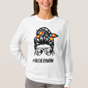 Bogenmama, eine unordentliche Buschbrille T-Shirt