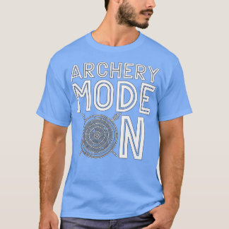 Bogenmodus auf Pfeil Ziel Shooting Sportunti T-Shirt