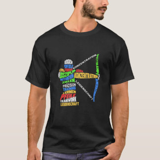 Bogenpfeile Zielwortarcher T-Shirt