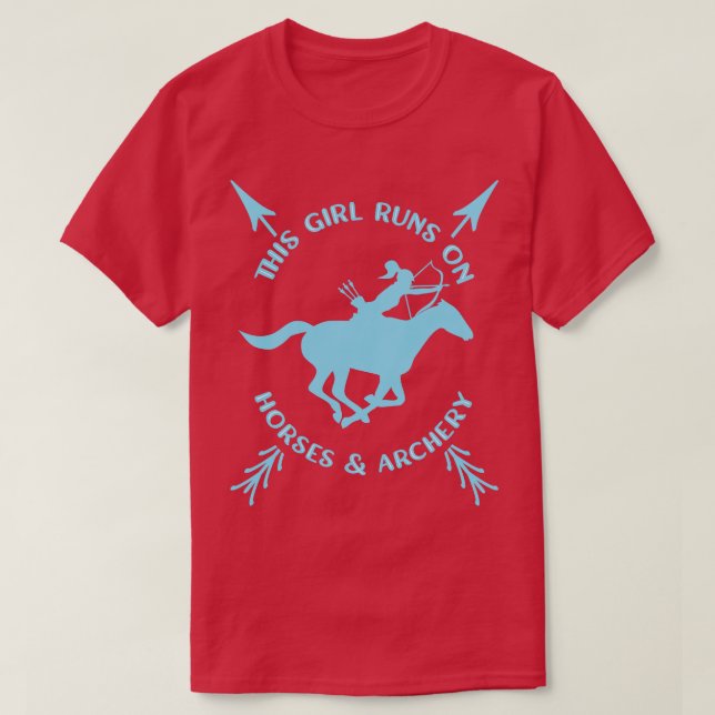 Bogenpferde (2) T-Shirt (Design vorne)