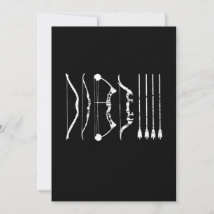 Bogenschießarten Bogenschießen Bowman Shooting Arc Einladung