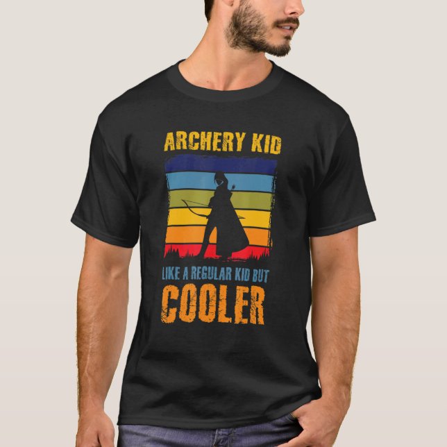 Bogenschießbogen-Bogenschießen-Bogenschießen-Bogen T-Shirt (Vorderseite)