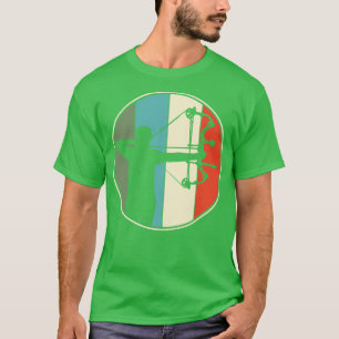 Bogenschießbow Jagd Retro T-Shirt