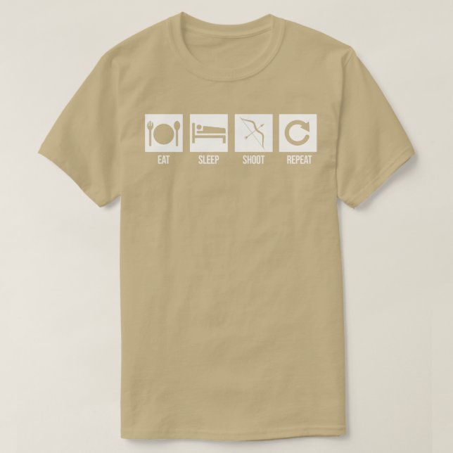 Bogenschießen 2 T-Shirt (Design vorne)