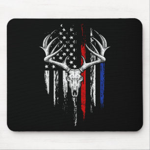 Bogenschießen Amerikanische Flagge USA Bogen Weißw Mousepad