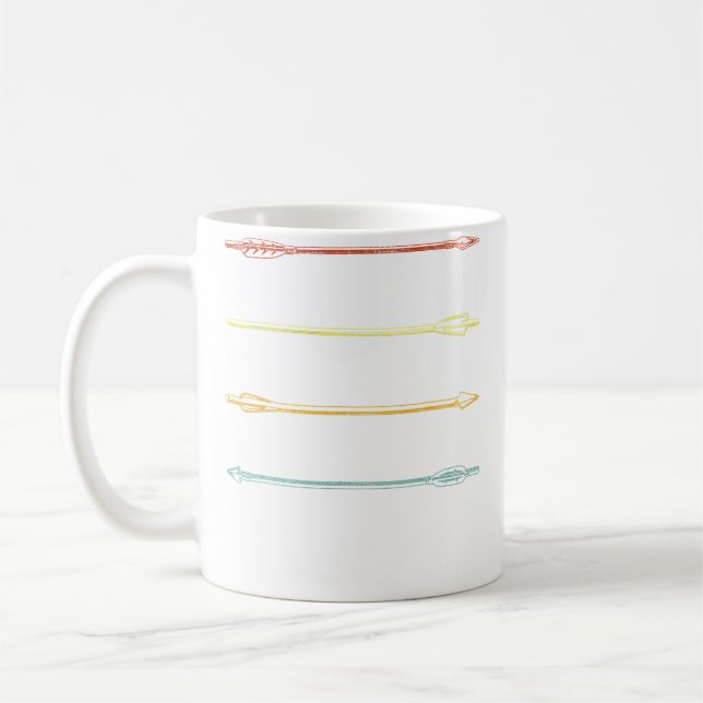 Bogenschießen Bogenschütze Bogen Schießen Pfeil Kaffeetasse (Links)
