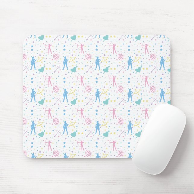 Bogenschießen der Frauen - Bogenschießen der Bogen Mousepad (Mit Mouse)