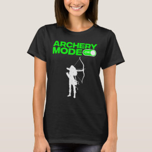 Bogenschießen für Kinder Frauen Bogenschützen T-Shirt