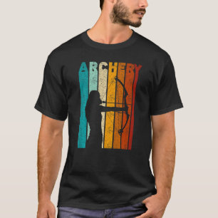 Bogenschiessen Girl Sports Bow Jagd Bogenschießen T-Shirt