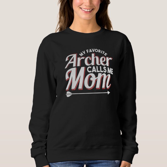 Bogenschiessen Jagd Bow Jagd Bogenschießen Bogensc Sweatshirt (Vorderseite)