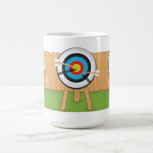 Bogenschießen Kaffeetasse