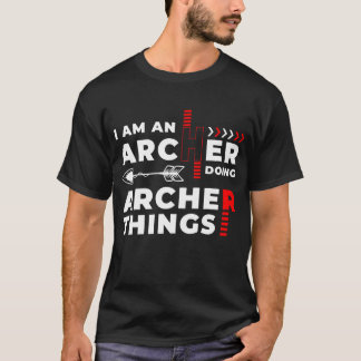 Bogenschießen Langbogen Schießsport Junge T-Shirt