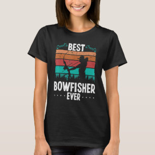 Bogenschießen Luftboot Bester Bogenschütze jemals T-Shirt