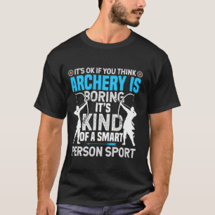 Bogenschiessen Mädchen Jagd Bow Arrow Lover Archer T-Shirt