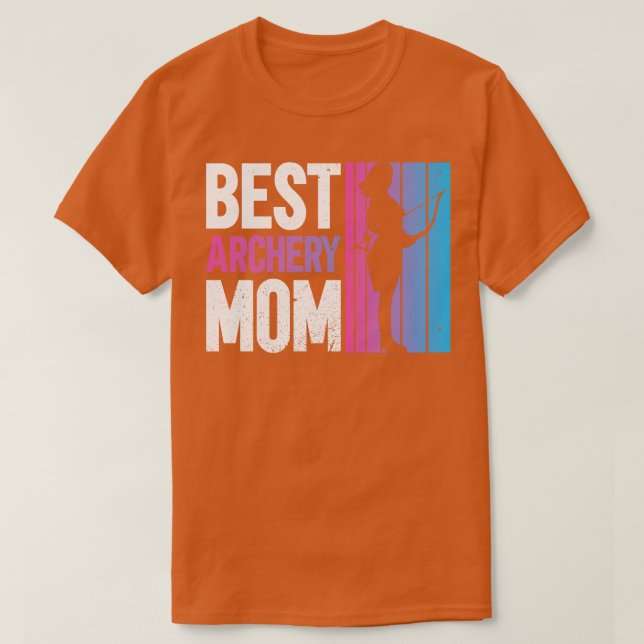 Bogenschießen-Mama Bow Archer T-Shirt (Design vorne)