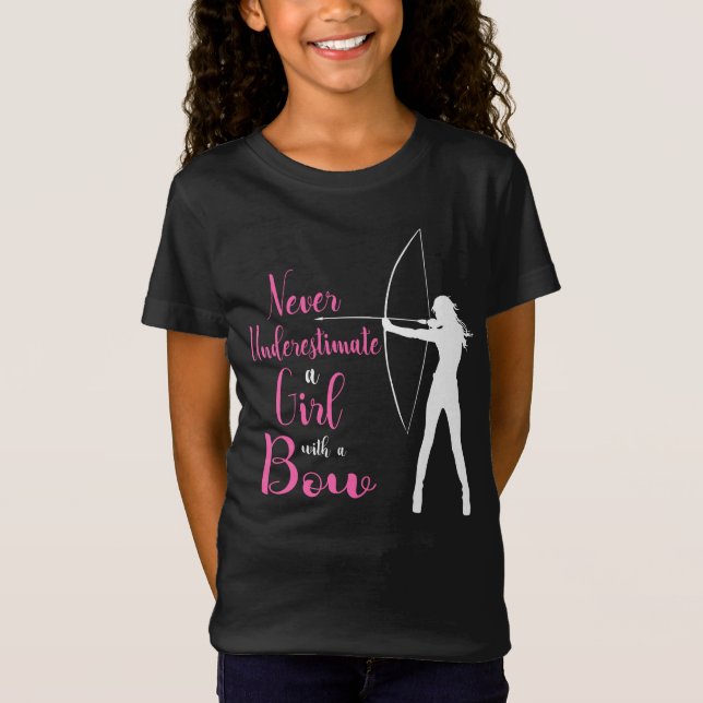 Bogenschiessen-Mama für Frauen und Mädchen Bogenja T-Shirt (Vorderseite)