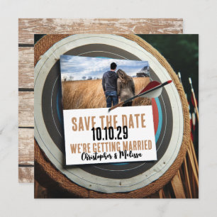 Bogenschießen Save the Date Einladung