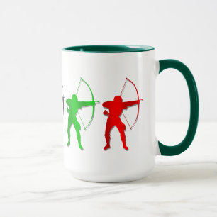 Bogenschießen-Sommer-Spiel-   Bogenschütze-Sport Tasse
