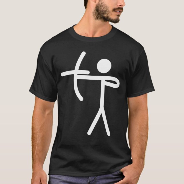Bogenschießen T-Shirt (Vorderseite)
