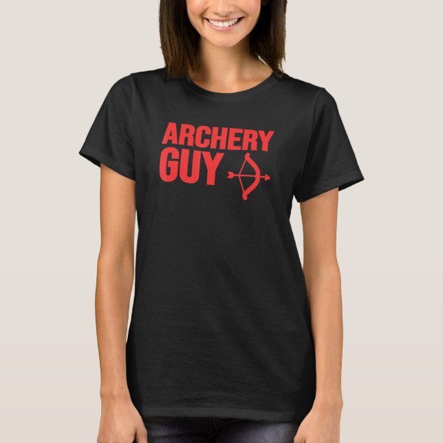 Bogenschießen Typ Bow Jagd Bogenschießjäger Männer T-Shirt (Vorderseite)