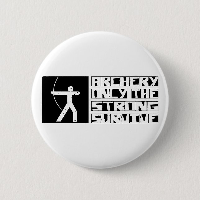 Bogenschießen überleben button (Vorderseite)
