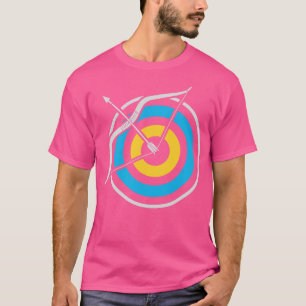 Bogenschießen und Bogenschießen für Bogenschießen T-Shirt