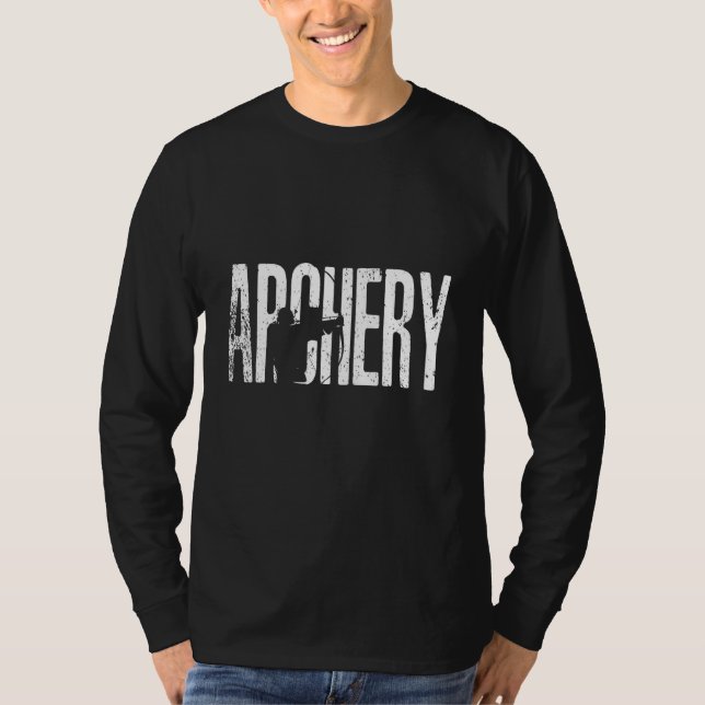 Bogenschießen und Bogenschießen Sportbohr Sport Bo T-Shirt (Vorderseite)
