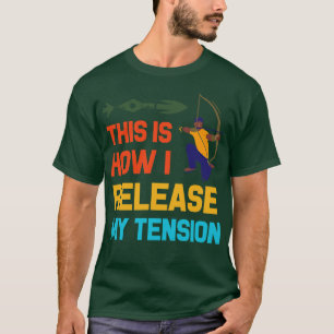 Bogenschießen und Bogenschießen T-Shirt