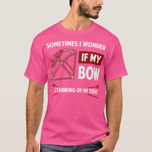 Bogenschießen und Bogenschießen T-Shirt