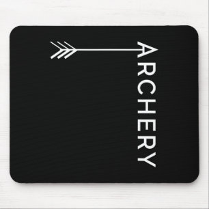 Bogenschießen und Bogenschießen von Jagdgeschenken Mousepad