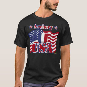 Bogenschießen USA T-Shirt