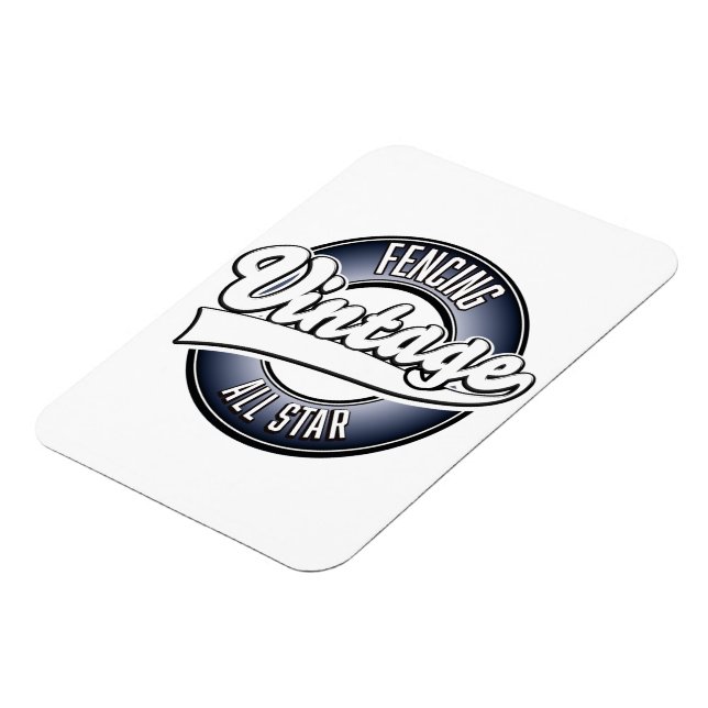 Bogenschießen Vintag Magnet (Linke Seite)