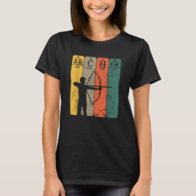 Bogenschießen von Bogenschiessen für Bogenschiesse T-Shirt (Vorderseite)