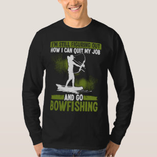 Bogenschießfischer Bogenschütze Fischer Bogenschüt T-Shirt