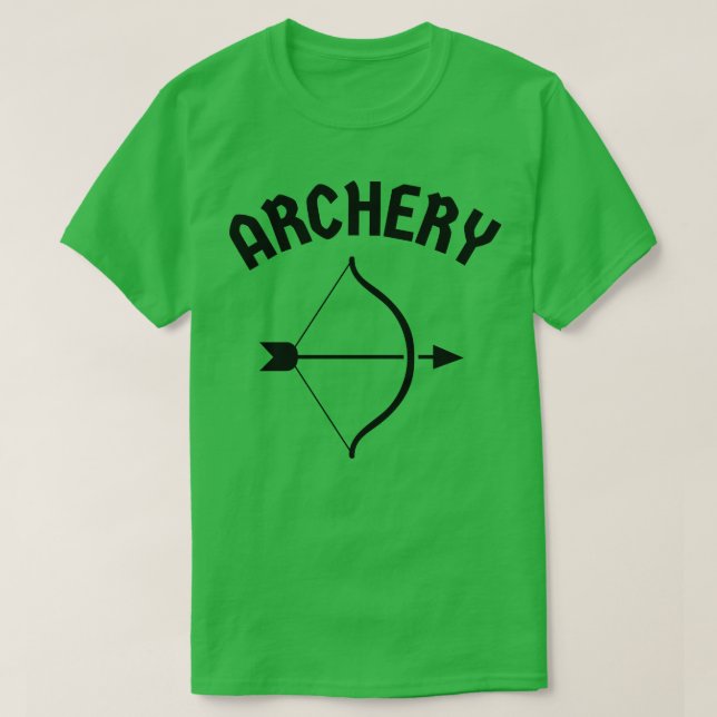 Bogenschießmaschine T-Shirt (Design vorne)