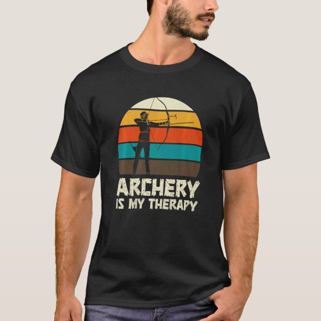 Bogenschütze Bow Jagdlustige T-Shirt (Vorderseite)