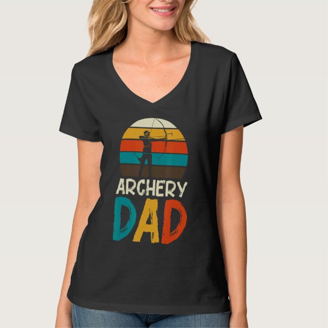 Bogenschütze Bow Jagdlustige T-Shirt (Vorderseite)