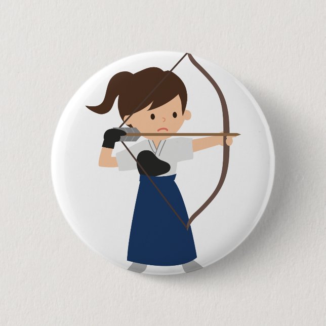 Bogenschütze Button (Vorderseite)