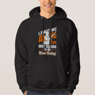 Bogenschütze Pfeile Bogen Jagd Hoodie