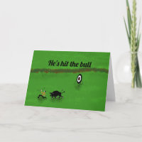 Bogenschütze trifft den Stier