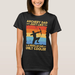Bogenschütze Vater Funny Vatertag Bogenschütze Jäg T-Shirt