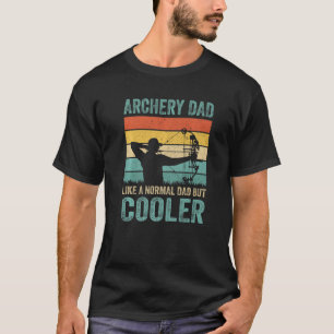 Bogenschütze Vater wie ein normaler Vater, aber Co T-Shirt