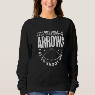 Bogenschützen Bogen Bogenschießen Sweatshirt
