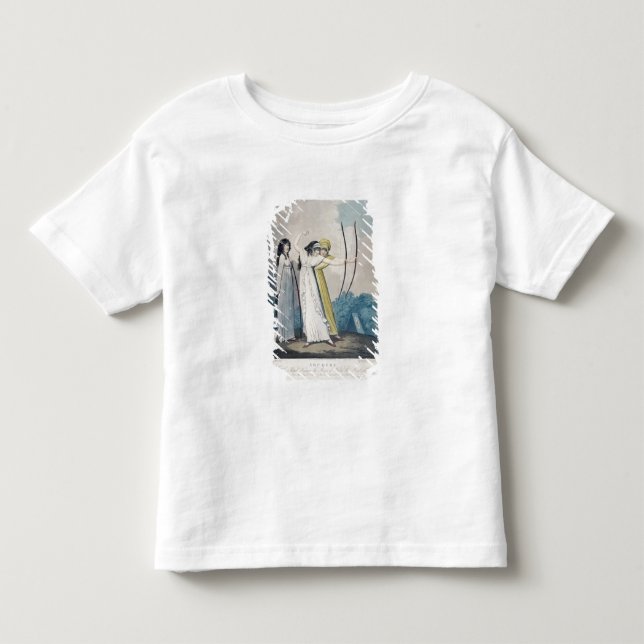Bogenschützen, graviert von J.H. Wright Kleinkind T-shirt (Vorderseite)