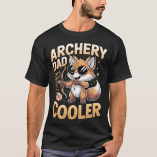 Bogenschützen-Vater wie ein normaler Vater, aber T-Shirt