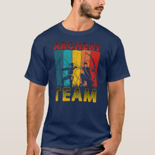 Bogenschützenteam Lustiger Bogenschütze Pfeil Boge T-Shirt